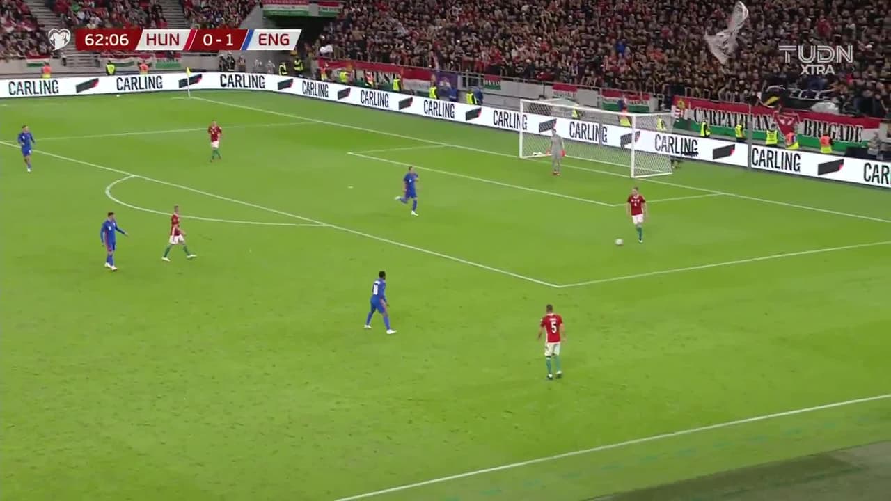 Llegó Harry Kane y puso el 2-0 de Inglaterra ante Hungría