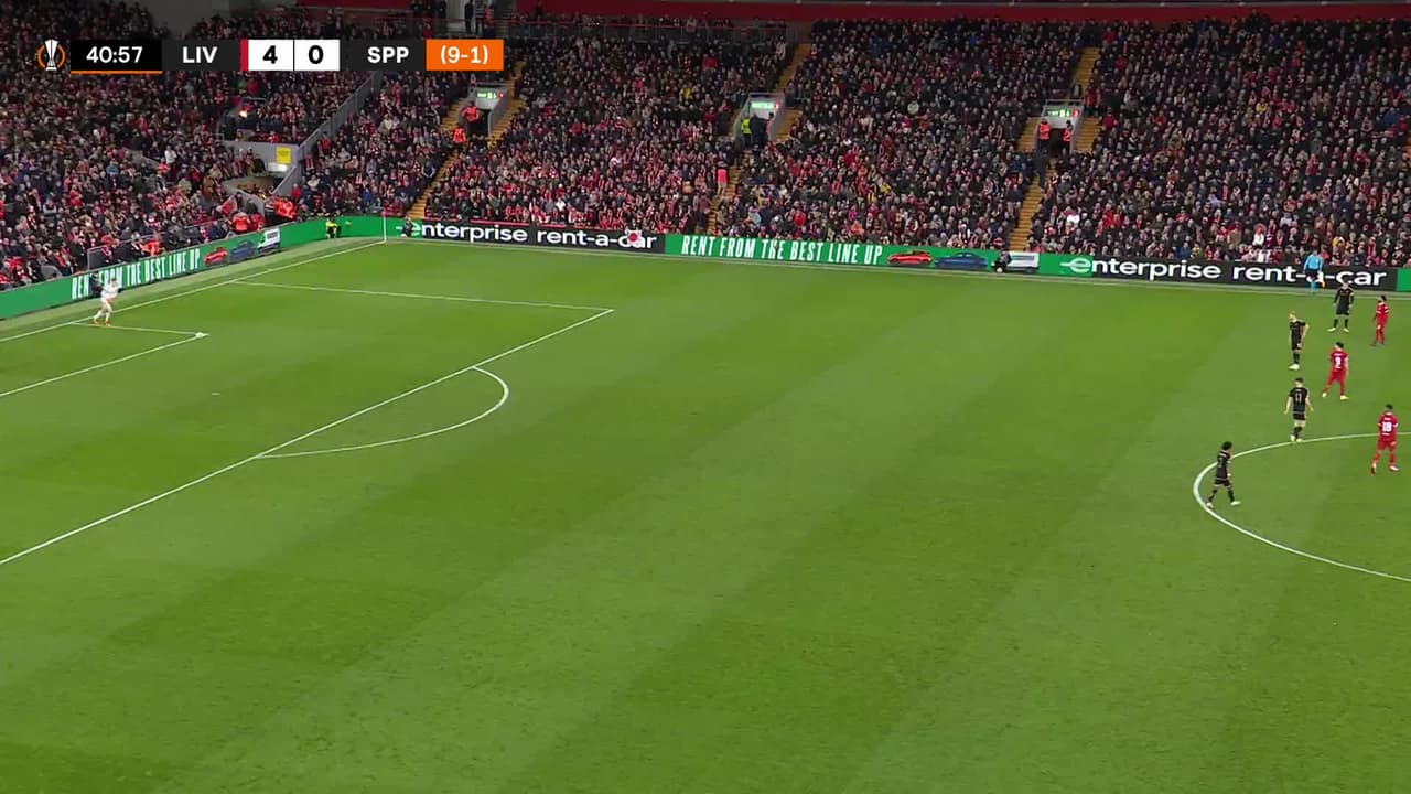 ¡GOL!  anota para Sparta Prague. Veljko Birmancevic