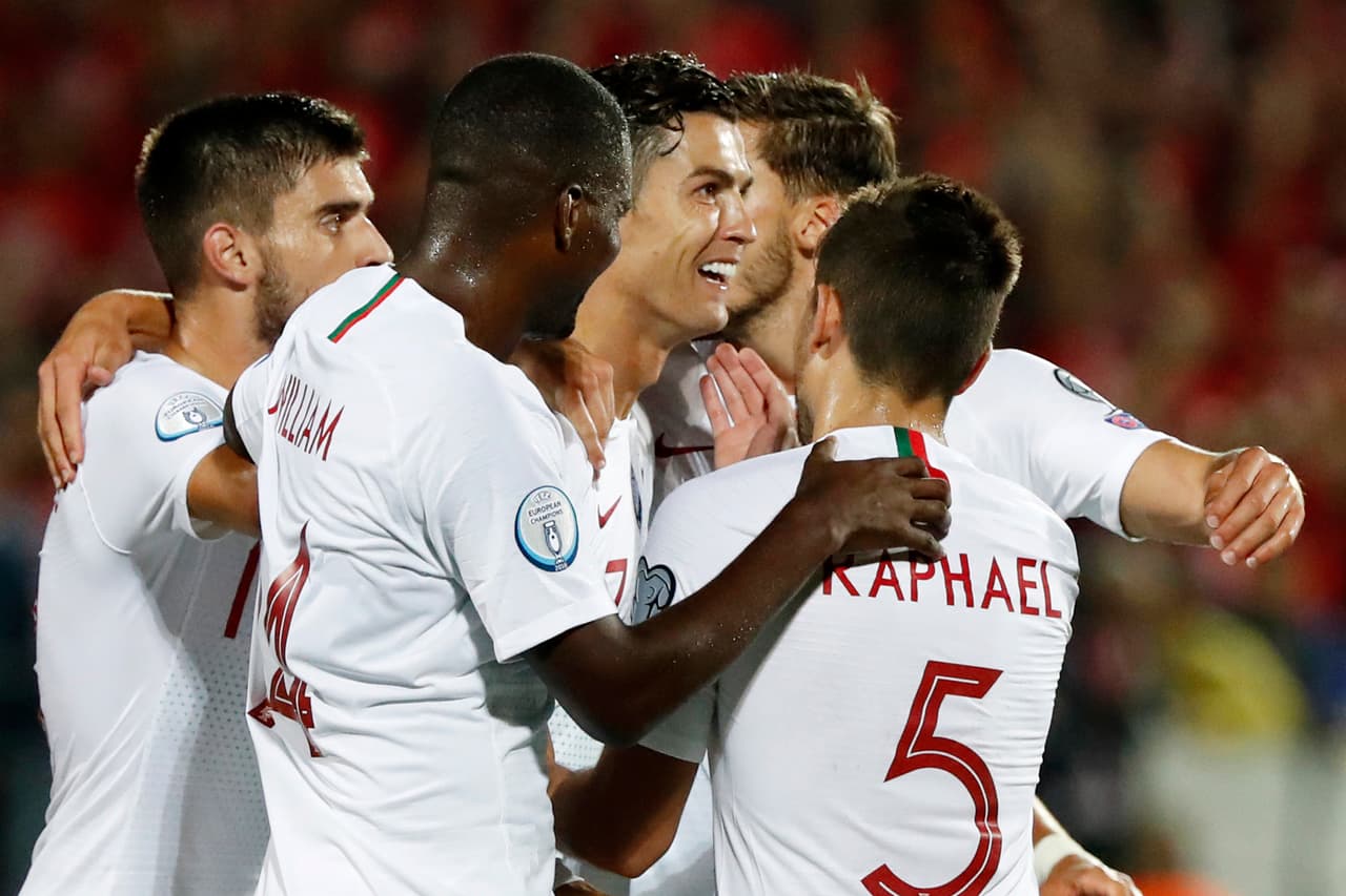 Lituania 1-5 Portugal