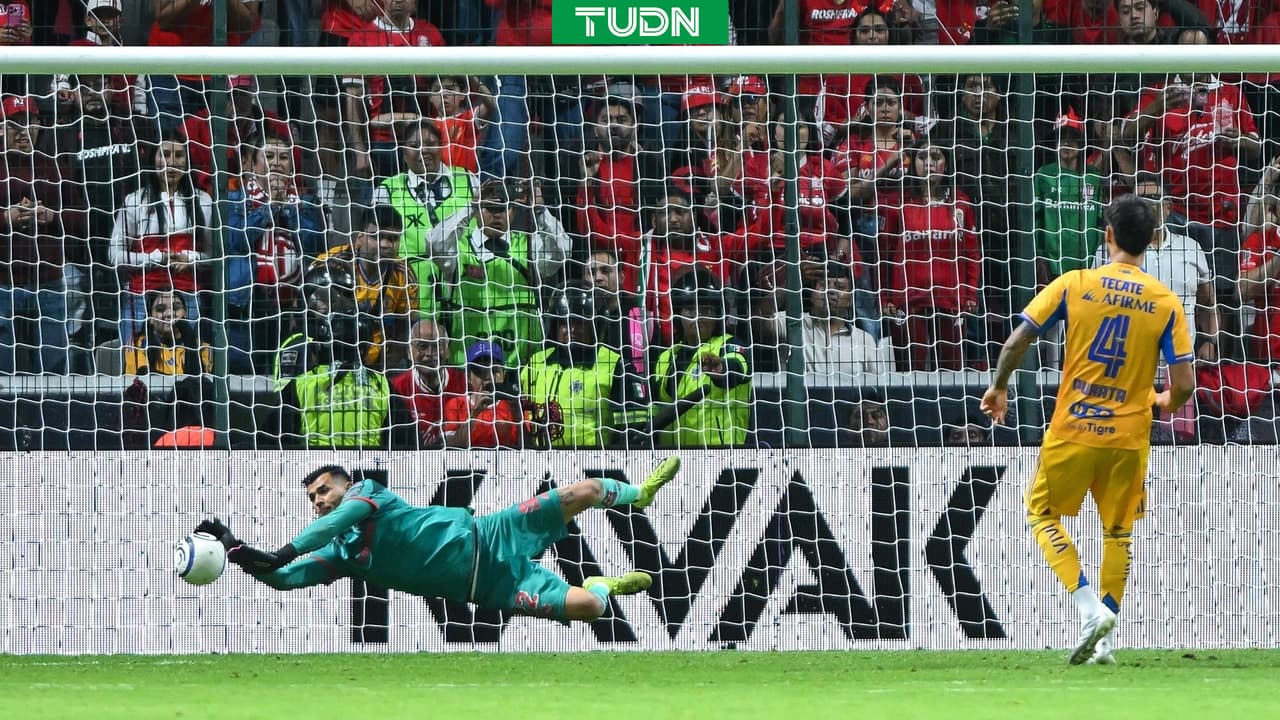 La tanda de penales del título de Toluca en Concacaf Champions Cup