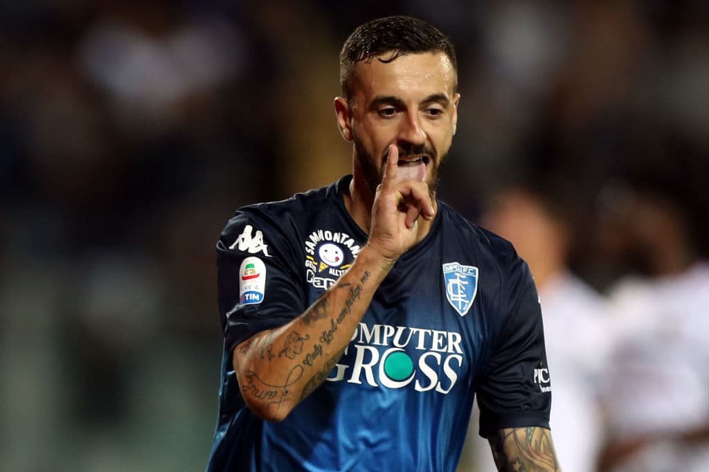 Una derrota en la última jornada derivó en el descenso directo del Empoli, al quedarse con 38 puntos en la posición 18 de la Serie A. Jugará en la Serie B en el otoño entrante.