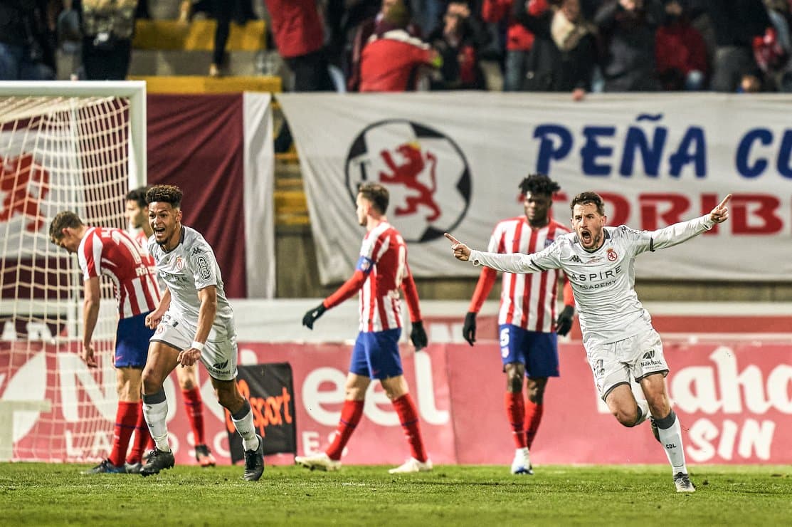 El Atlético de Herrera fue eliminado por la Cultural, de Segunda División B