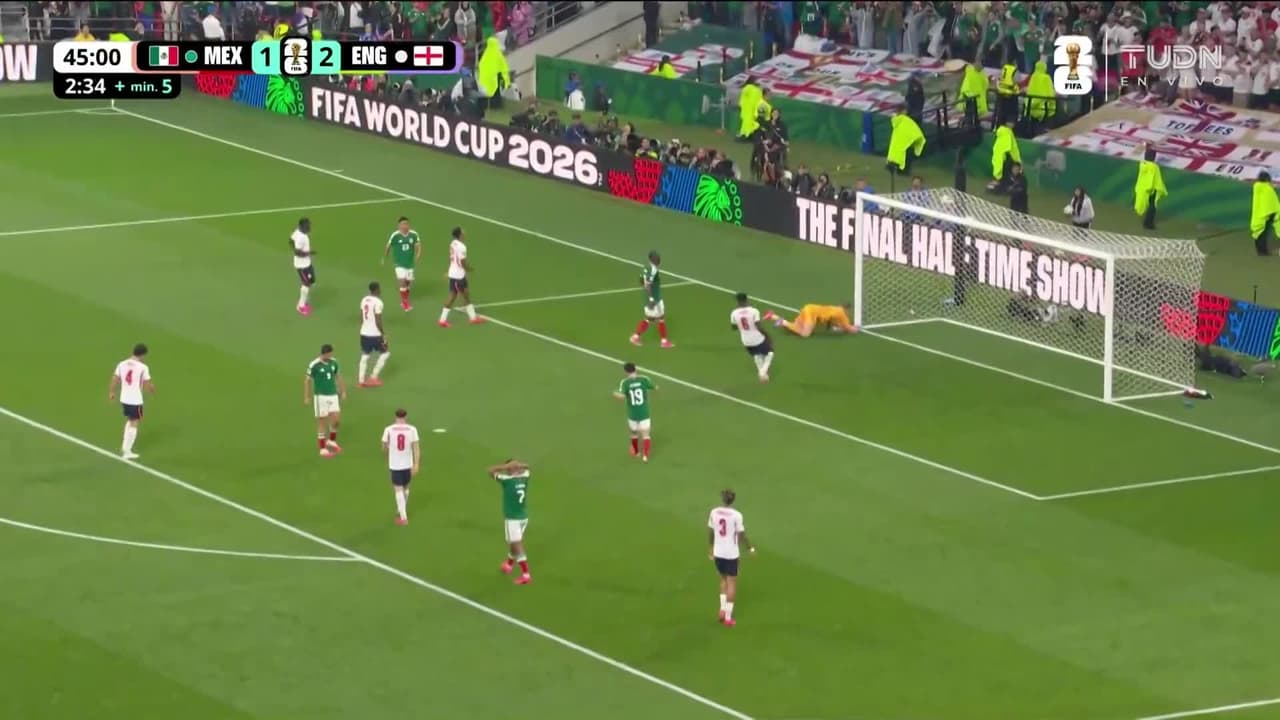 ¡Era el Gol del empate para México! El arquero inglés salva a su equipo
