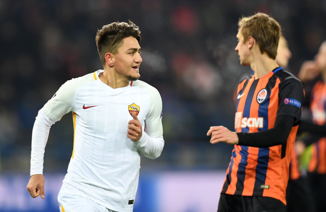 Con el recuerdo de que en la edición de 2011/2012 fue el equipo ucraniano el que lo eliminó, Roma celebraba su victoria.