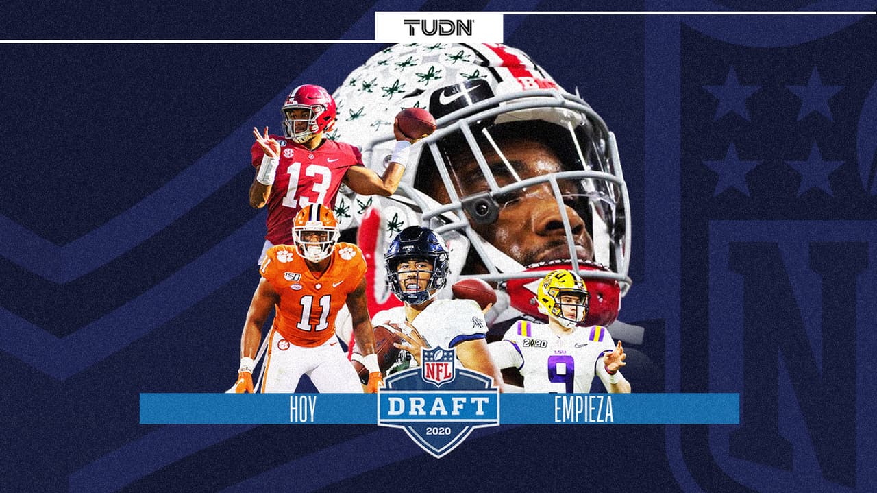 Hoy es el Draft NFL 2020 y lo podrás seguir por TUDN