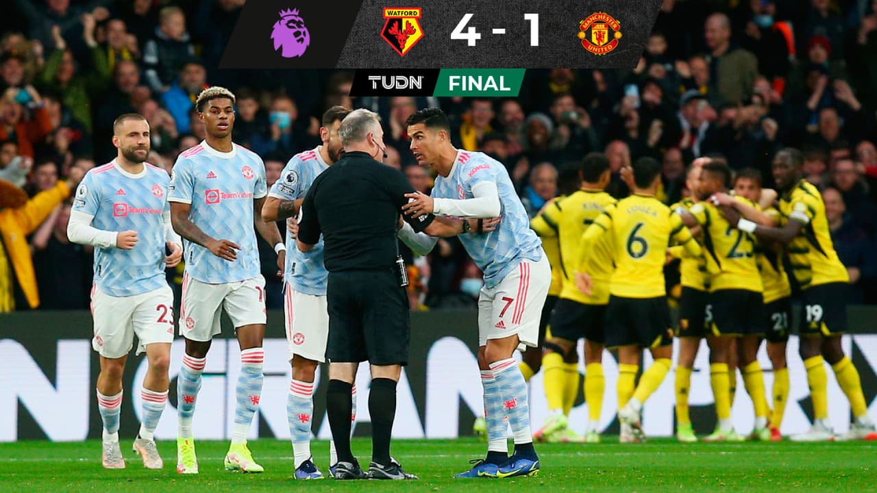 ¿Adiós Solskjaer? Manchester United es goleado por Watford