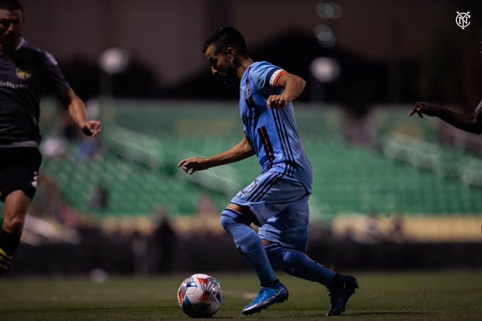 Maxi Moralez tuvo una destacada actuación días atrás, en un partido de preparación frente a Columbus Crew SC.