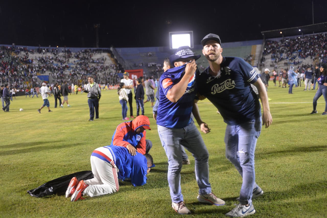 Porra del Olimpia se deslinda de hechos violentos