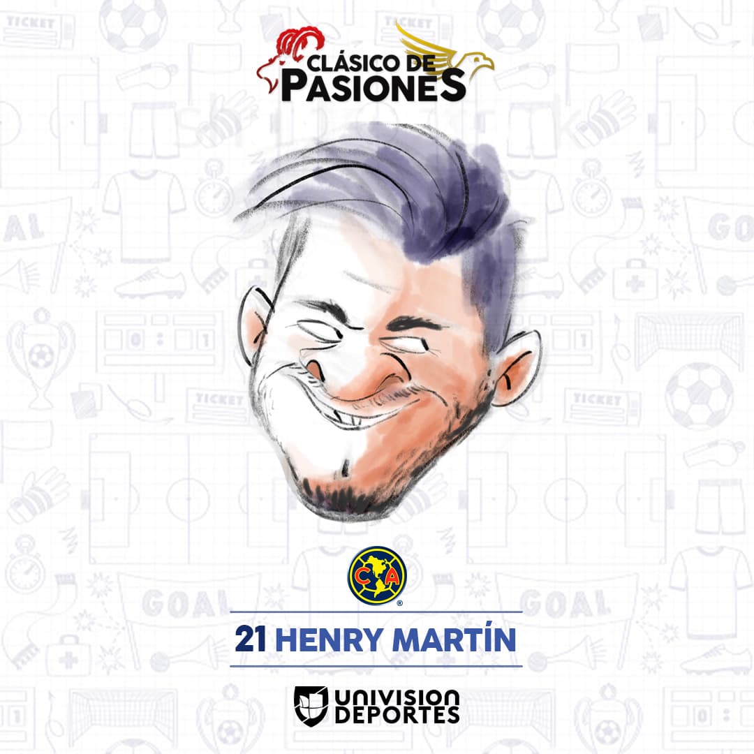 Llega el Clásico Nacional en el que Chivas recibirá al América y, para darle una imagen diferente a sus protagonistas, te los presentamos como caricaturas.