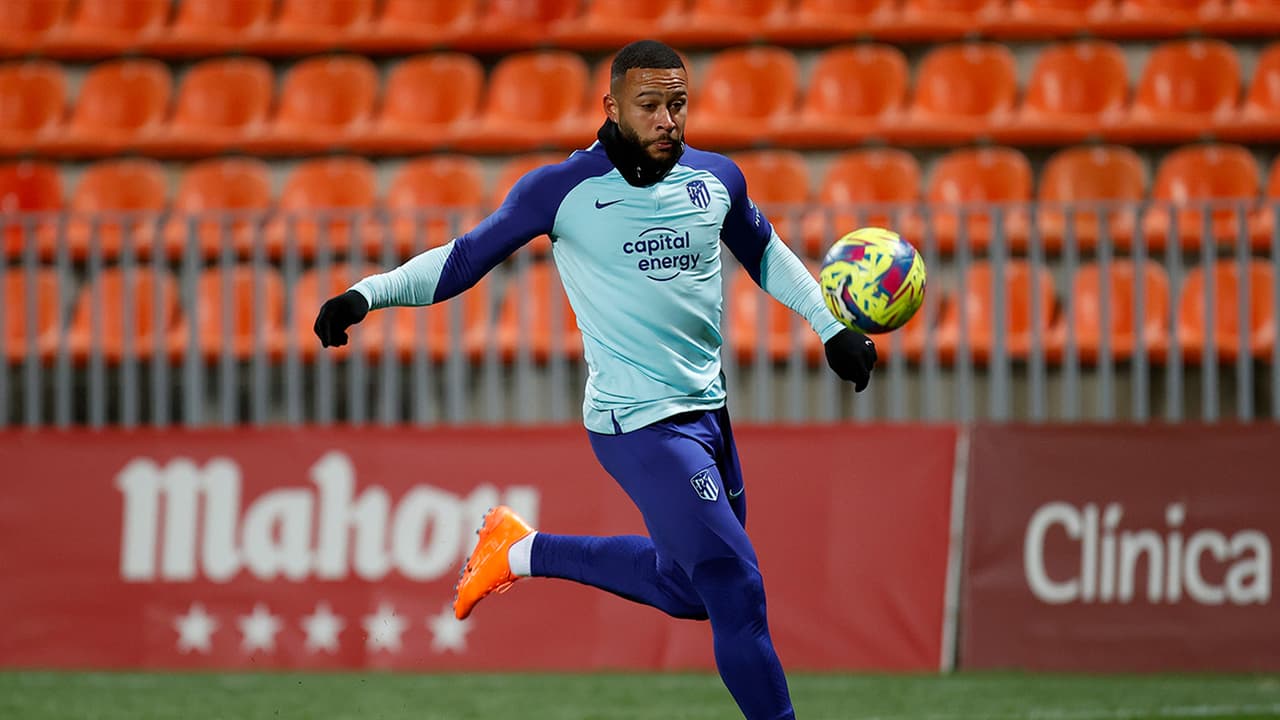 Memphis 'olvida' al Barça y ya luce los colores del Atlético de Madrid 