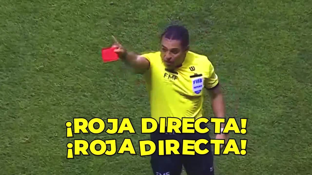 ¡HAY ROJA! Expulsan a jugador de Santos
