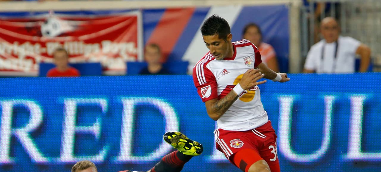 Gonzalo Verón se adapta rápido a los New York Red Bulls y busca la titularidad