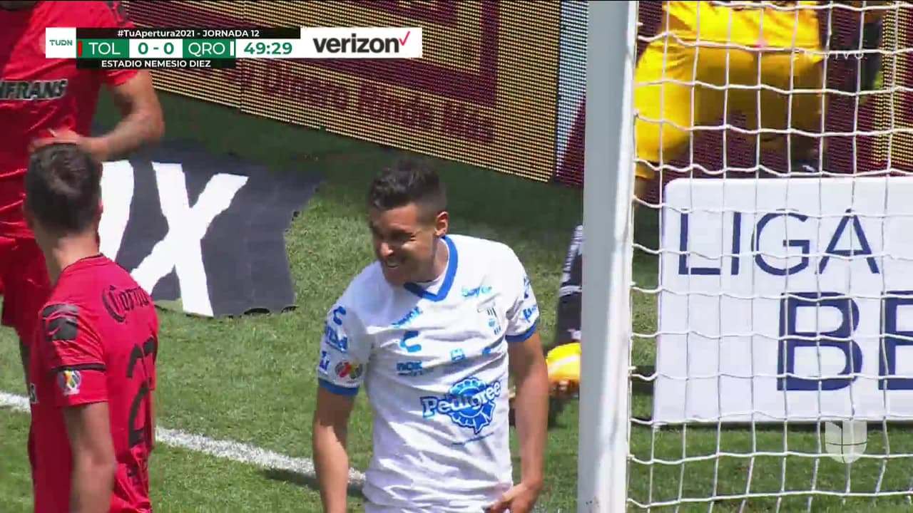 ¡TIRO ATAJADO! disparo por Kevin Escamilla.