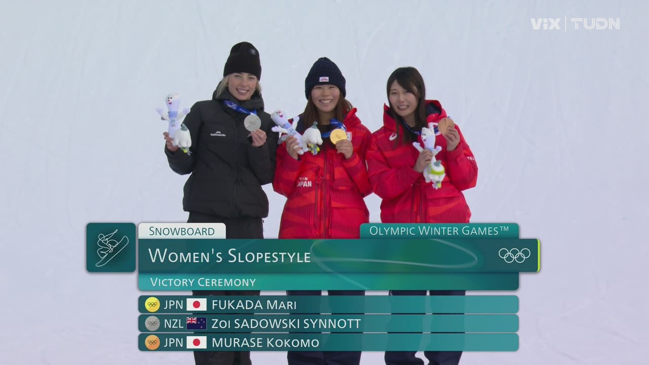 Oro sorpresivo para la japonesa Mari Fukada en el slopestyle