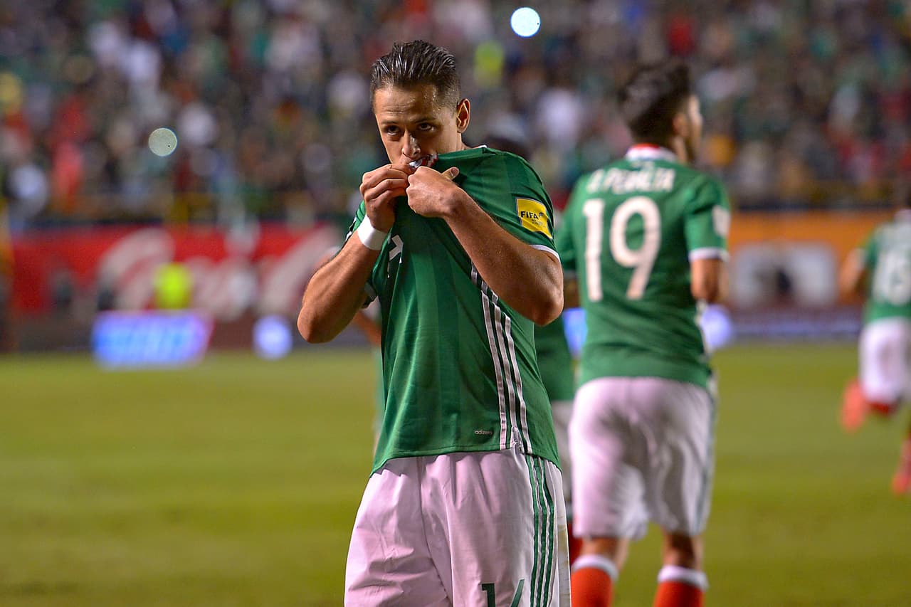 Javier Hernández marcó contra Trinidad y Tobago en el triunfo 3-1 en eliminatorias en el 7 octubre de 2017. Ese fue su tanto 49 con el 'Tri'.