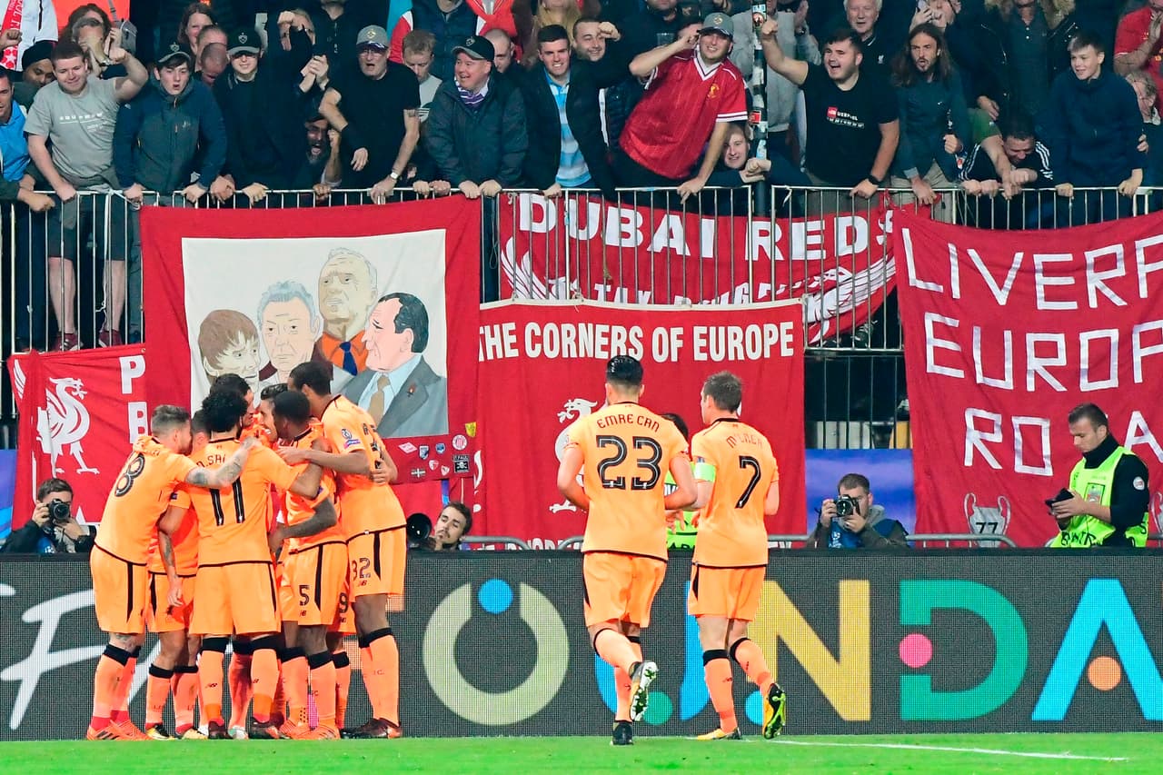 <b>Maribor 0-7 Liverpool: </b>los 'Reds' lograron 3 puntos y una mejor diferencia de goles para colgarse del primer lugar en el grupo E.