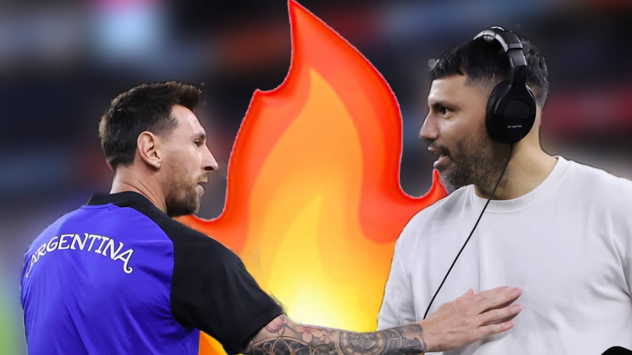 La comparación prohibida del 'Kun' Agüero sobre Messi