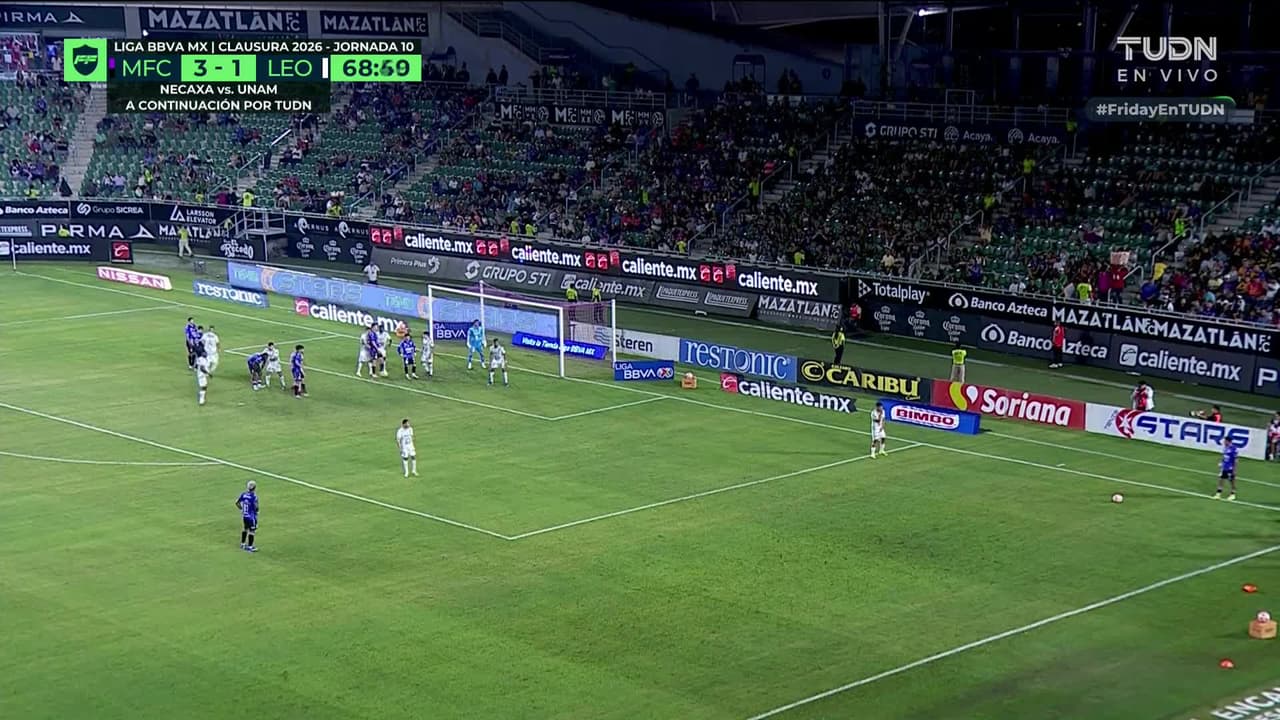 ¡Esto ya es goleada! Gol del Mazatlán, Ovalle anota el cuarto