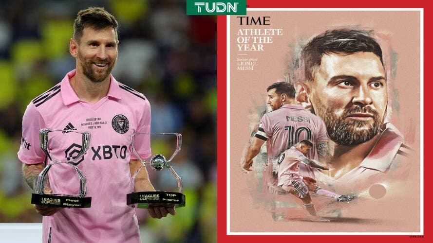 Lionel Messi fue elegido el ‘Atleta del Año’ para la revista 'Time'