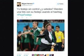 Miguel Herrera hizo viral su propia celebración. (Twitter)