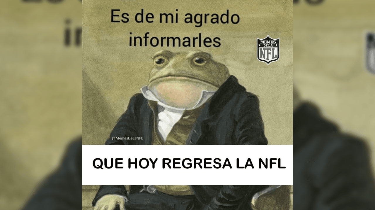 Termina la primera jornada de la NFL y estos son los memes que nos dejó el tan esperado Kick off de la temporada. Brady y los Bucs recibieron mucho trolleo.