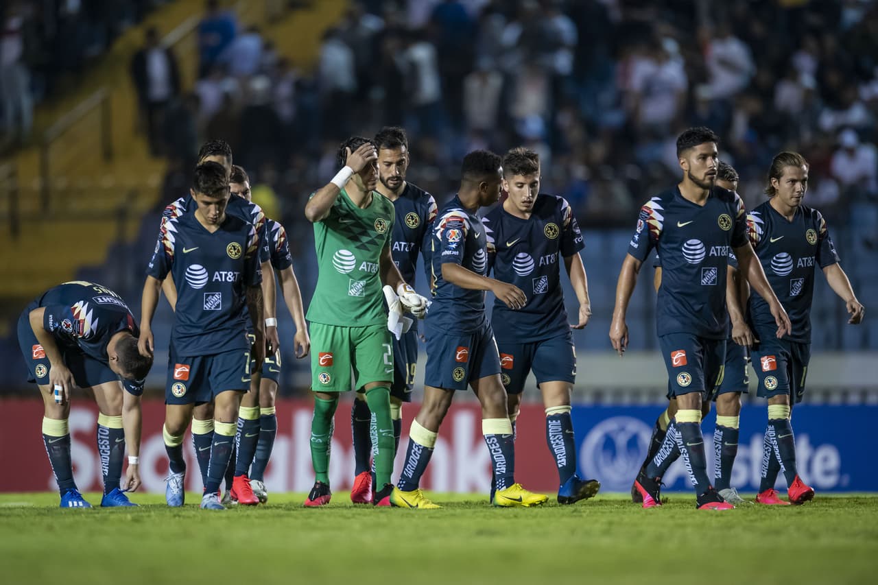 Los jugadores del América se vieron frustrados al recibir esa cantidad de faltas.