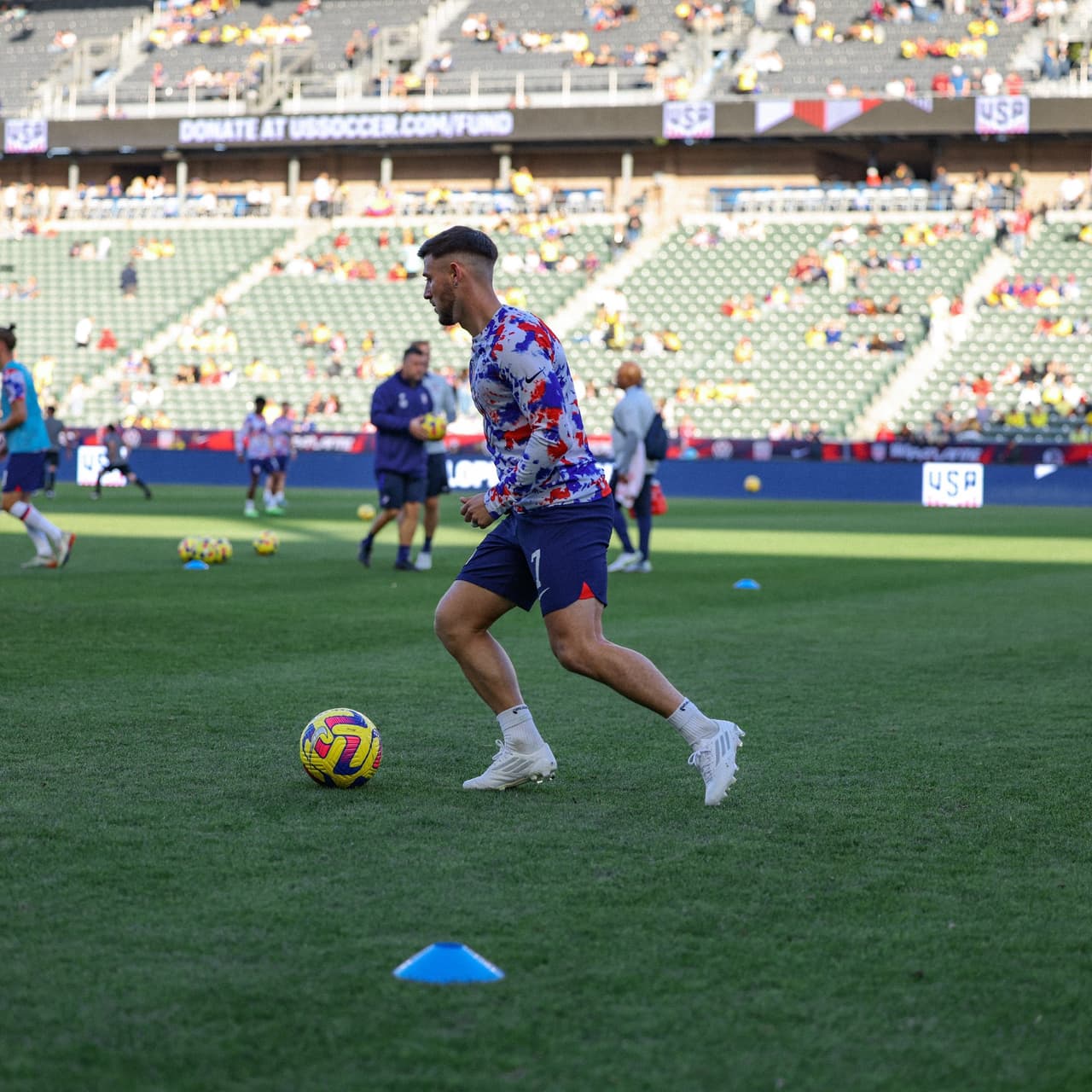 Estados Unidos y Colombia no se hicieron daño en su duelo amistoso.