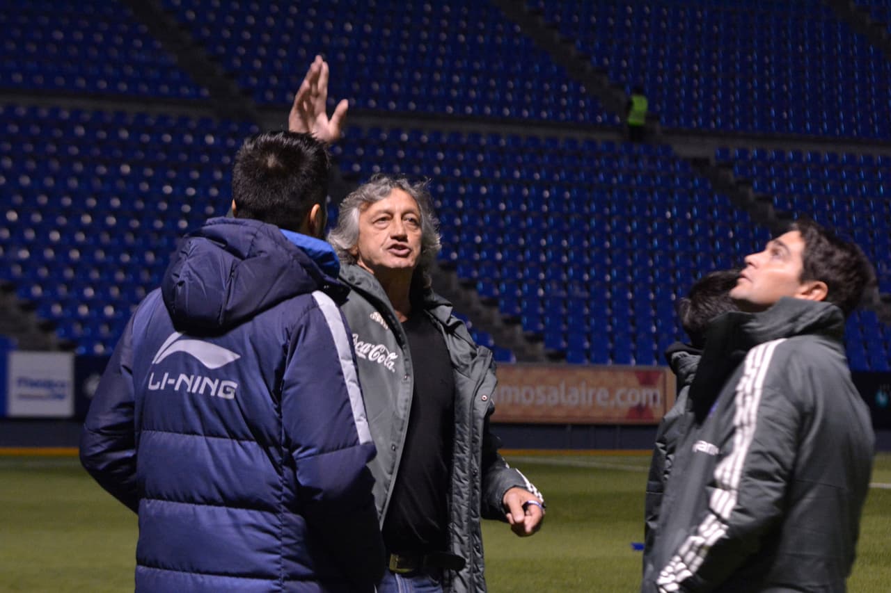 Puebla, Puebla, 18 de enero de 2019. Norberto Scoponi, durante el juego de la jornada 3 del torneo Clausura 2019 de la Liga Bancomer MX, entre Club Puebla y Santos Laguna, celebrado en el estadio Cuauhtémoc. Foto: Imago7/Rodrigo Peña