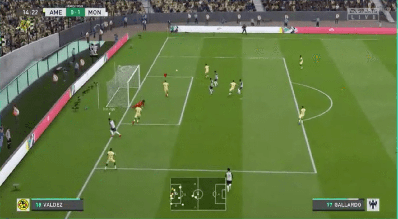 Rayados de Monterrey impuso condiciones, marcó el ritmo del juego y fue contundente ante unas Águilas del América que descuidaron la zona defensiva.