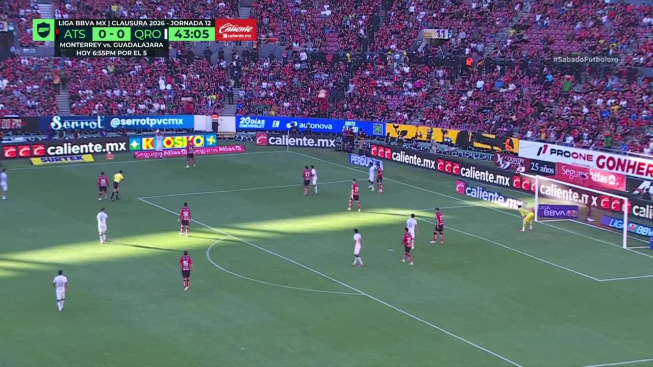 ¡TIRO ATAJADO! disparo por Alí Ávila.