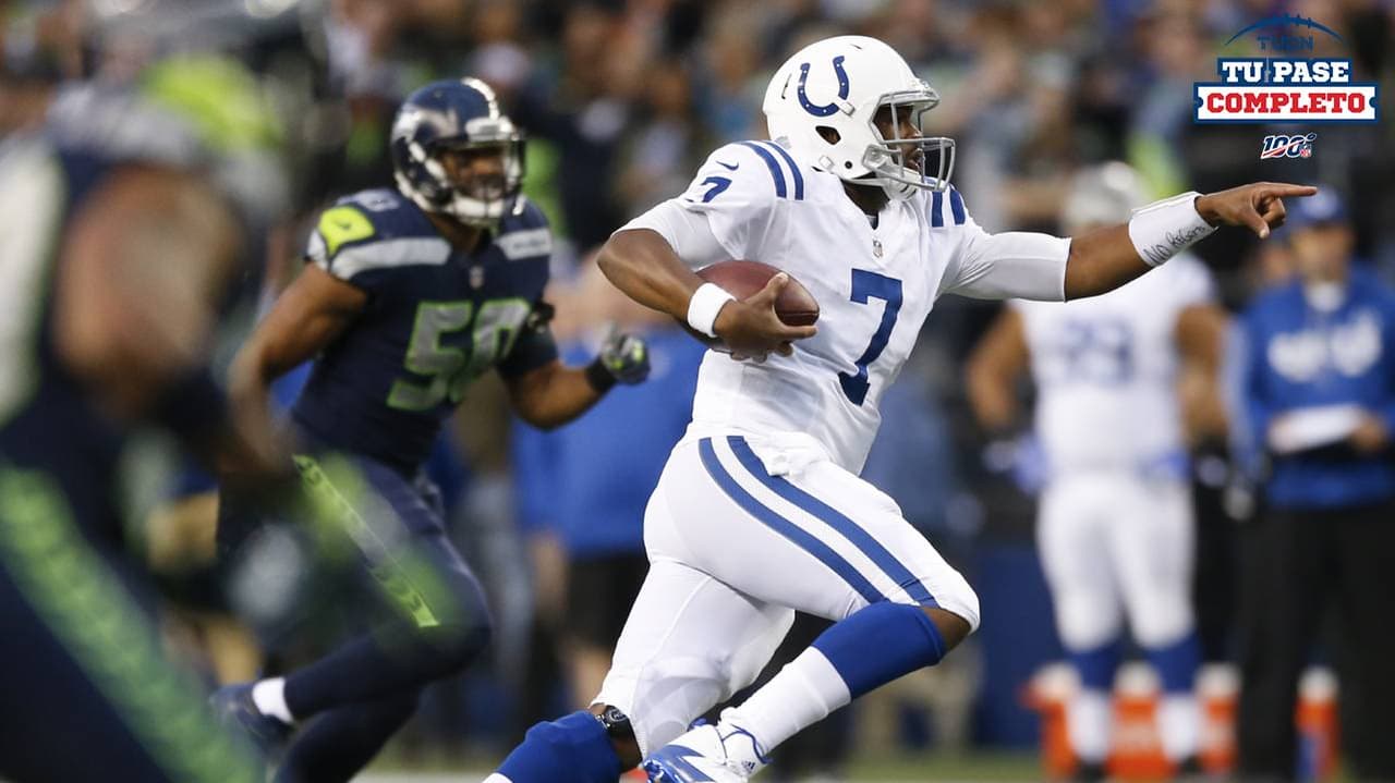 Jacoby Brissett quedó descartado para el Colts vs. Dolphins