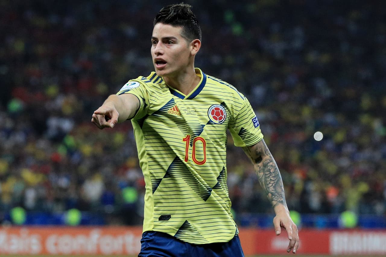 Atacante: James Rodríguez (Colombia)