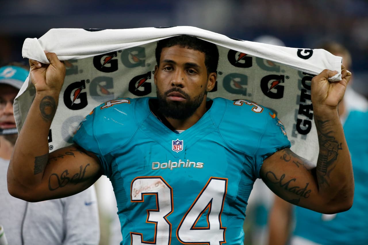 Los Miami Dolphins quieren más tiempo en el campo a Arian Foster para observarlo