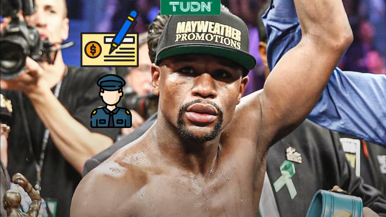 Floyd Mayweather Jr. podría ir a la cárcel por emitir un cheque sin fondos