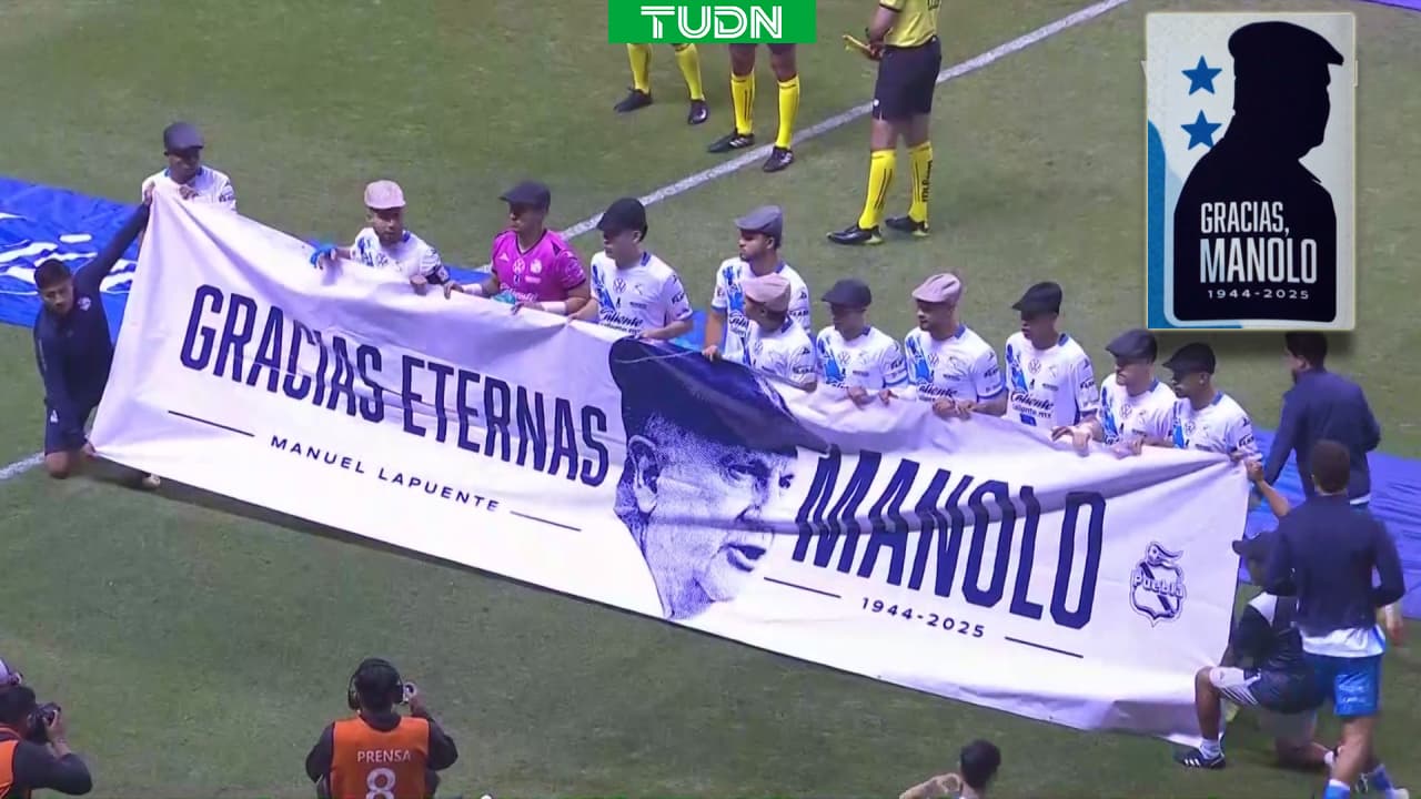 Puebla se rinde a Manolo Lapuente en sentido homenaje