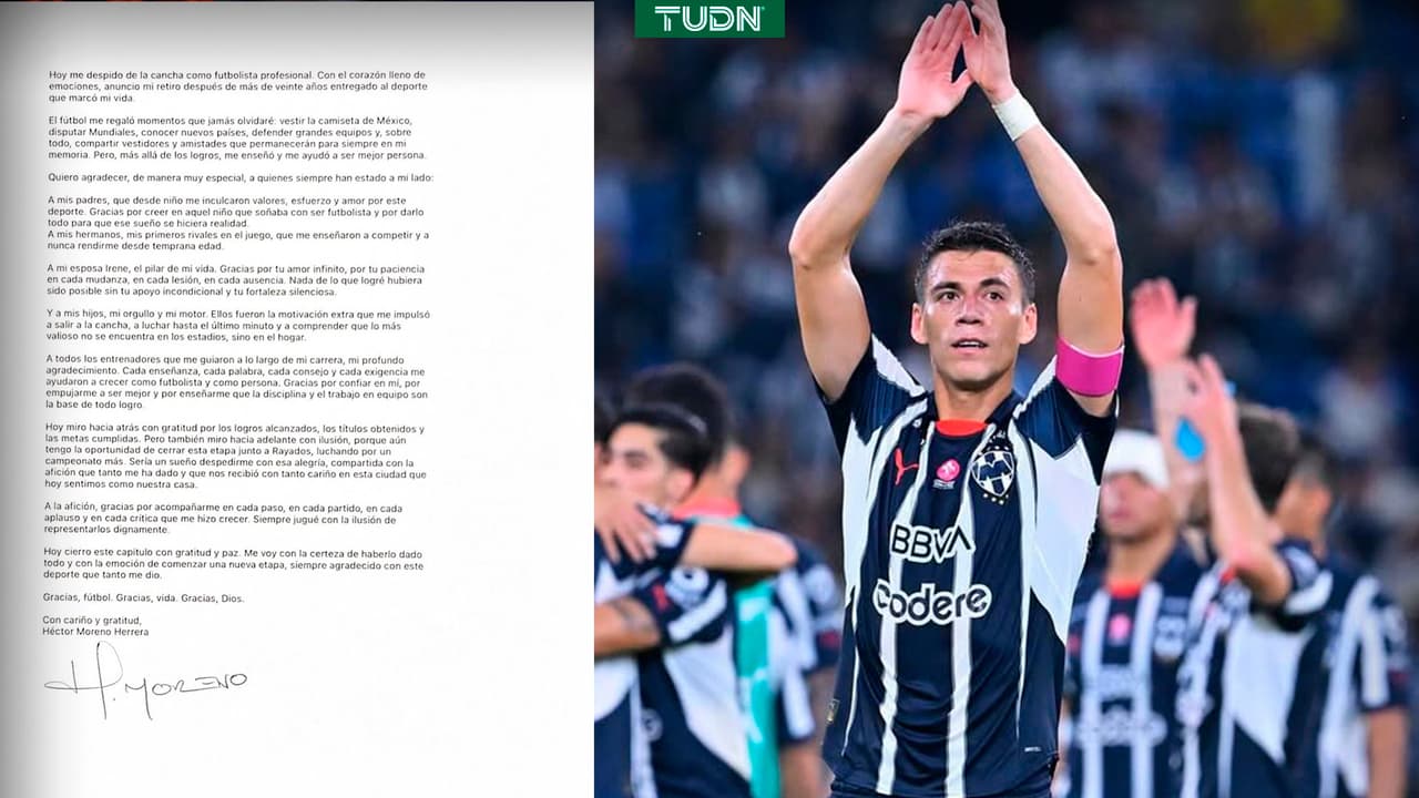 ¡Se va, pero se queda en nuestros corazones!