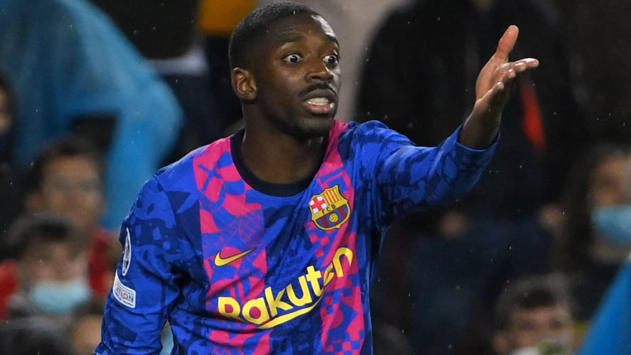 Laporta cree que Dembélé puede ser referente del Barcelona