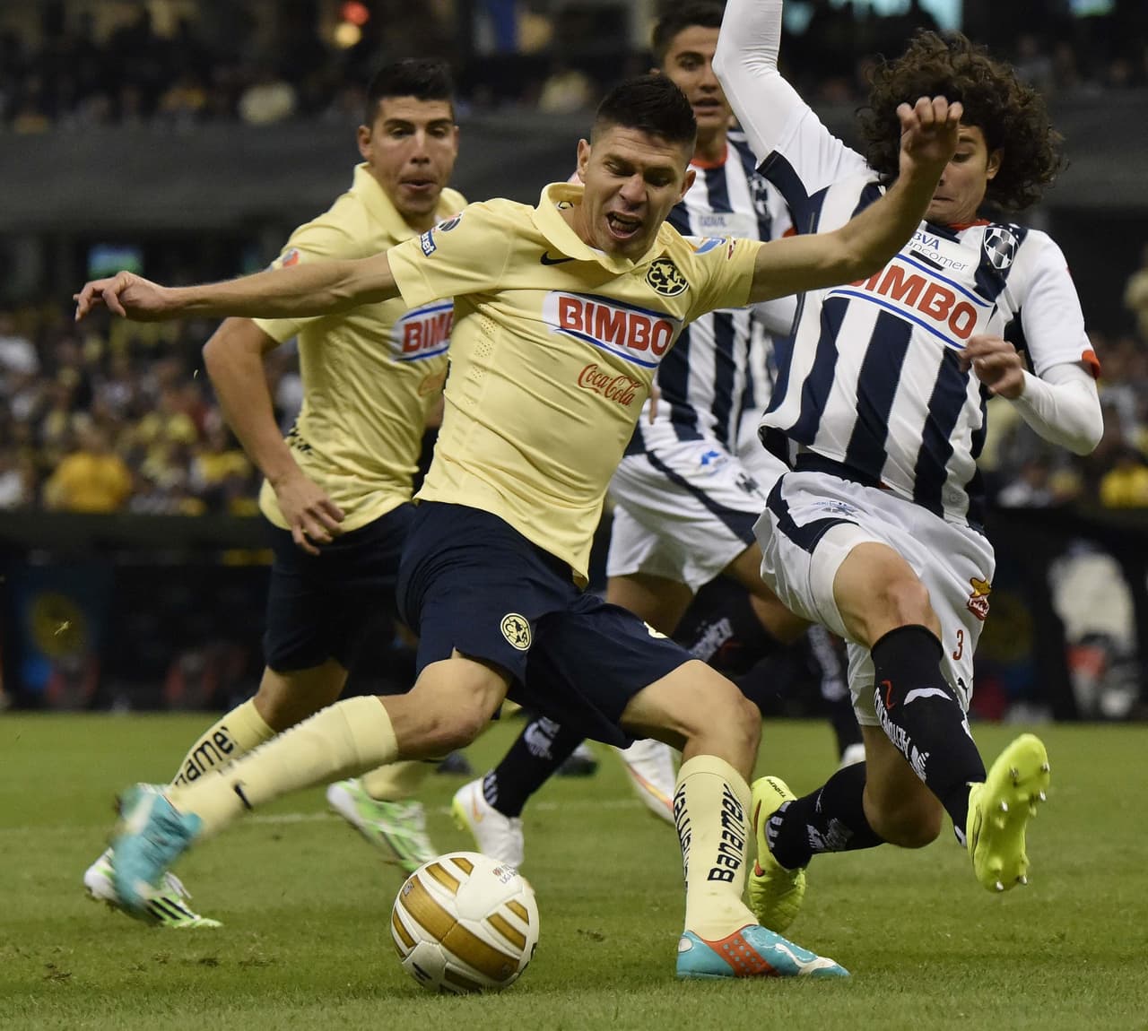 En el Apertura 2014, nuevamente América y Monterrey chocaron en unas semifinales de la Liga MX.
<br>