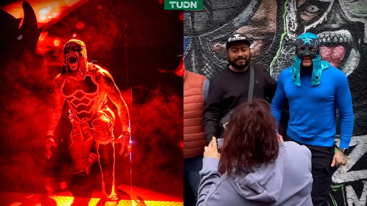 ¡Esos sí son héroes! Penta regresa al barrio tras brillar en WWE