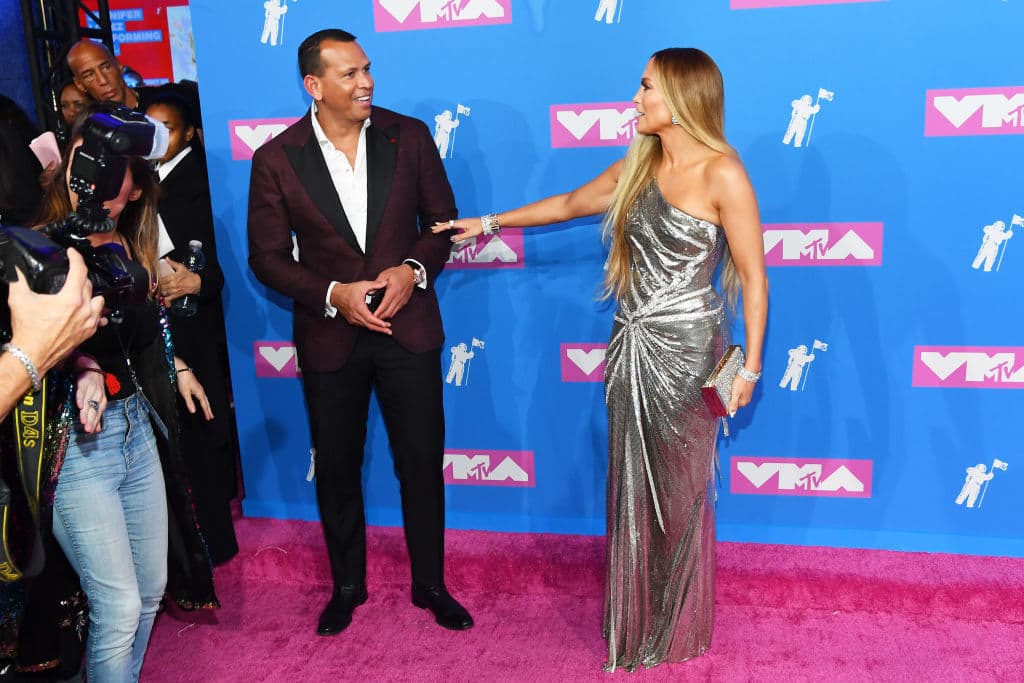 Con ella como la gran protagonista de la noche, A-Rod apenas fue espectador de lujo.