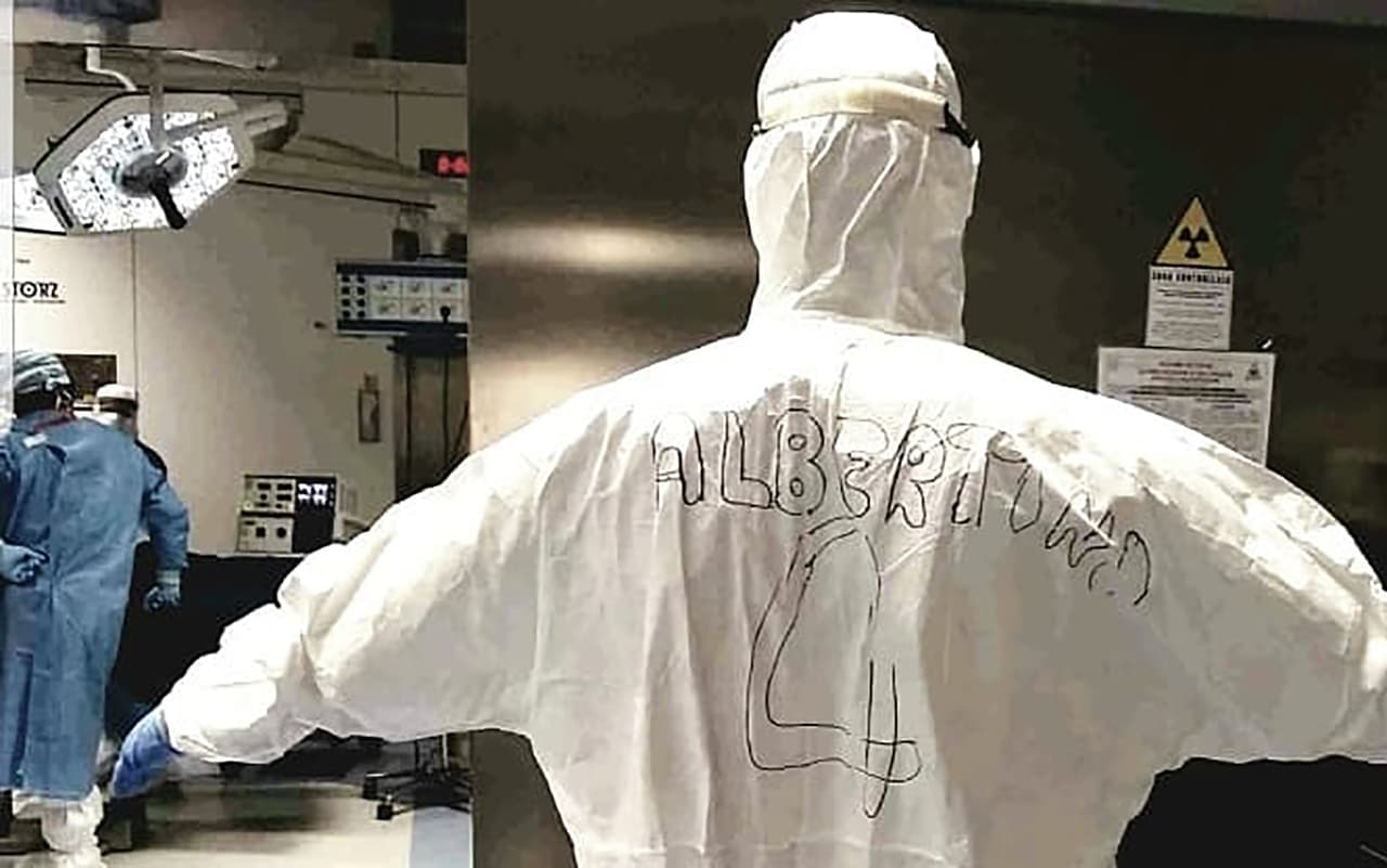 El conmovedor homenaje del Milan a los héroes de Italia