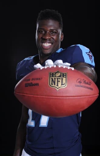 Checa las primeras fotos de la selección 40 global del Draft 2015, WR egresado de Missouri, con los Tennessee Titans (AP-NFL).