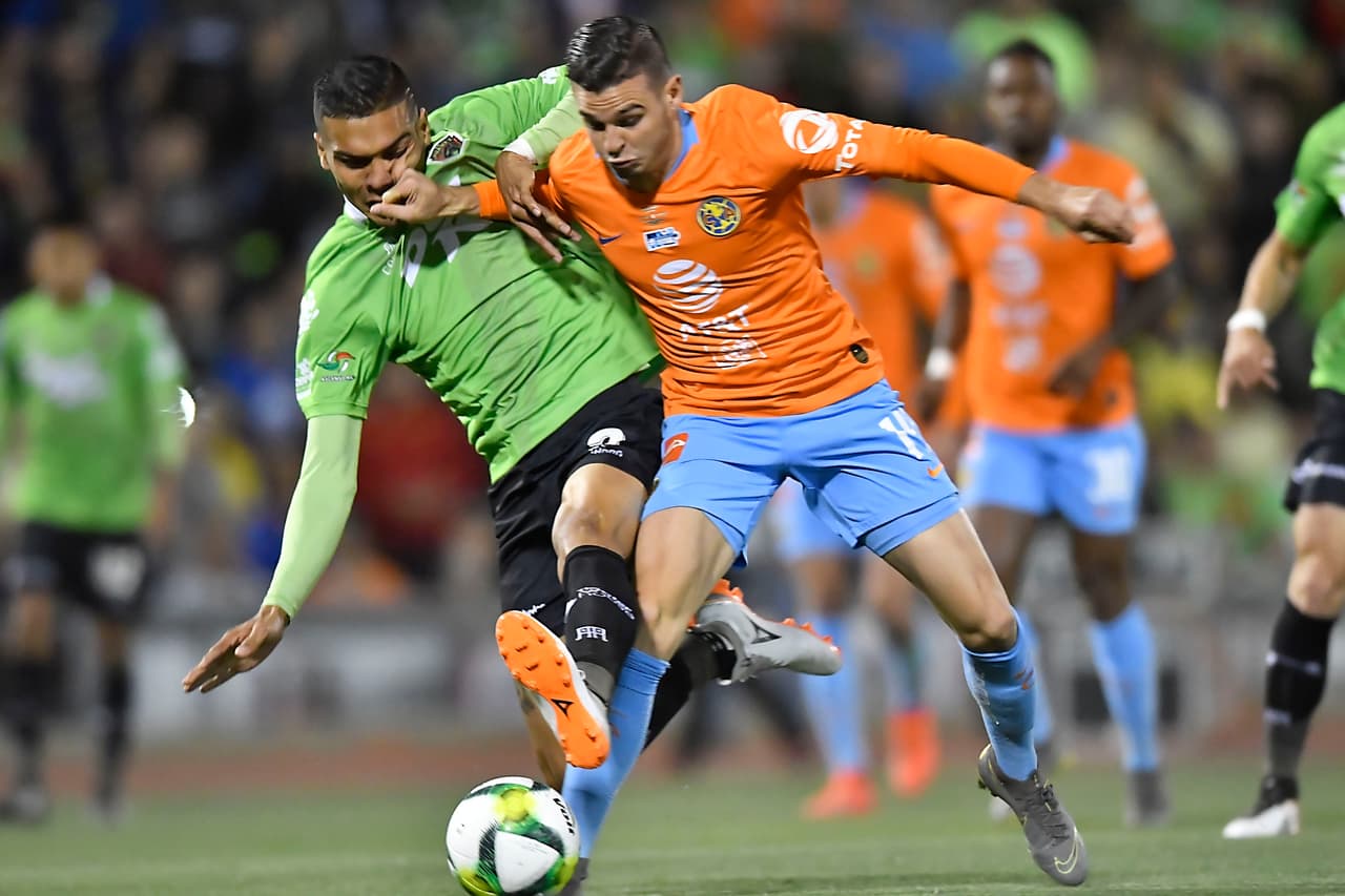 Pero el América manejó bien el partido el resto del tramo, jugando con la desesperación de su modesto rival.