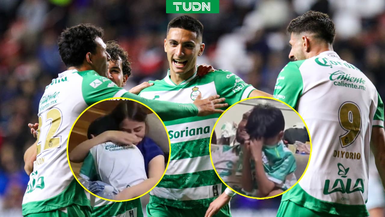Emotivo momento; fan pasa de la tristeza a la alegría tras triunfo de Santos Laguna