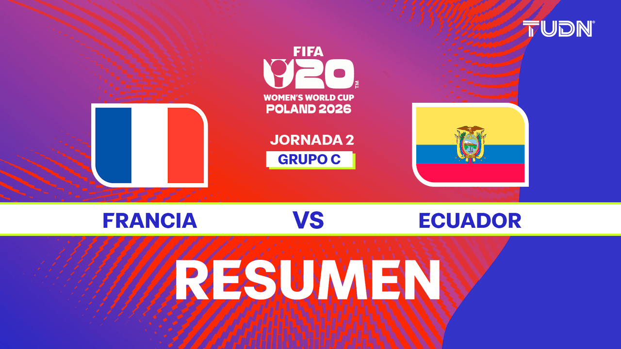 Resumen | Francia vs. Ecuador, Mundial Femenil Sub-20 2026
