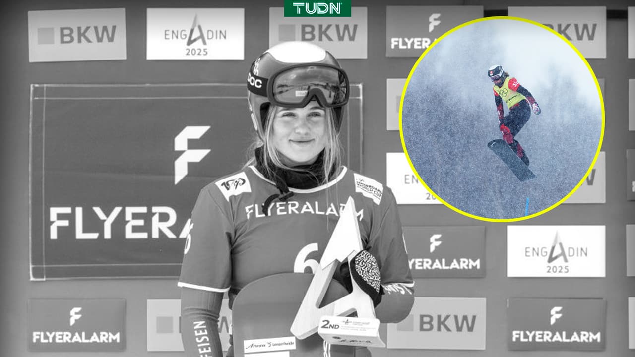 ¡Atleta de Suiza le sorprende avalancha de nieve!