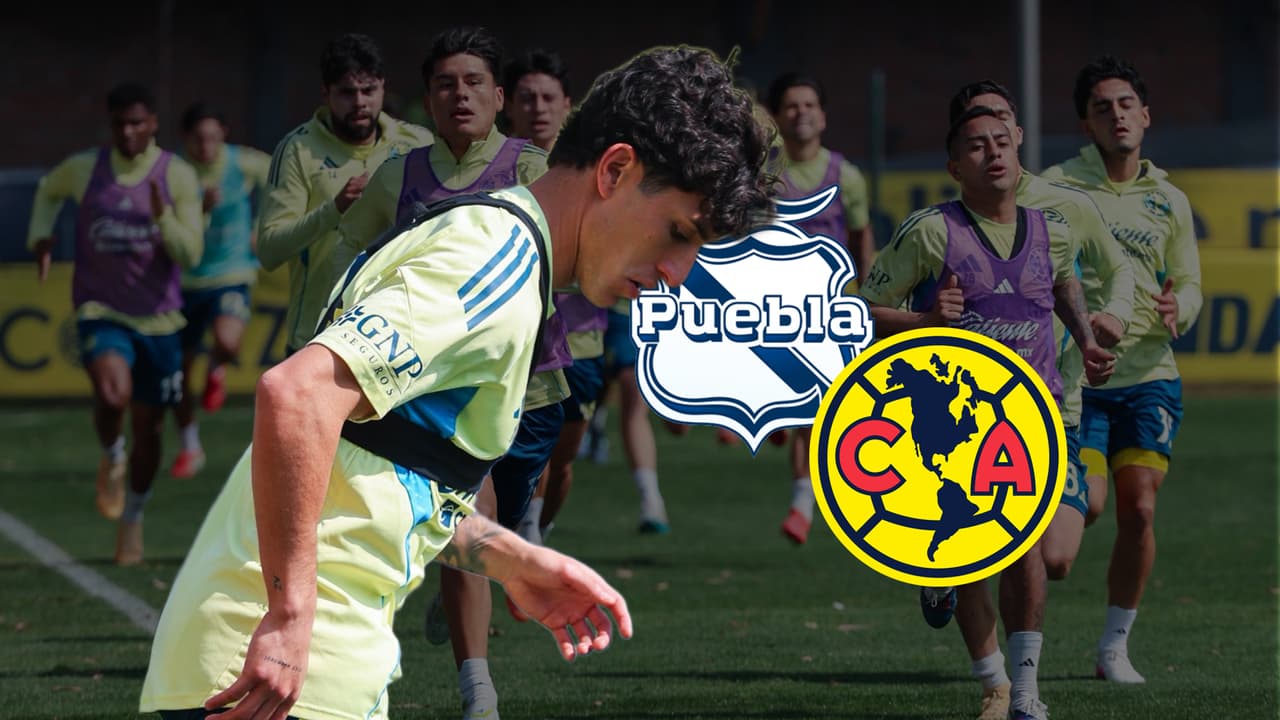Puebla vs. América: así entrena Alejandro Zendejas rumbo a la Jornada 7 del Clausura 2026