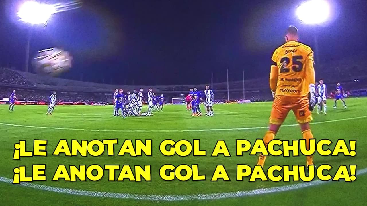 ¡Le anotan golazo a Pachuca!