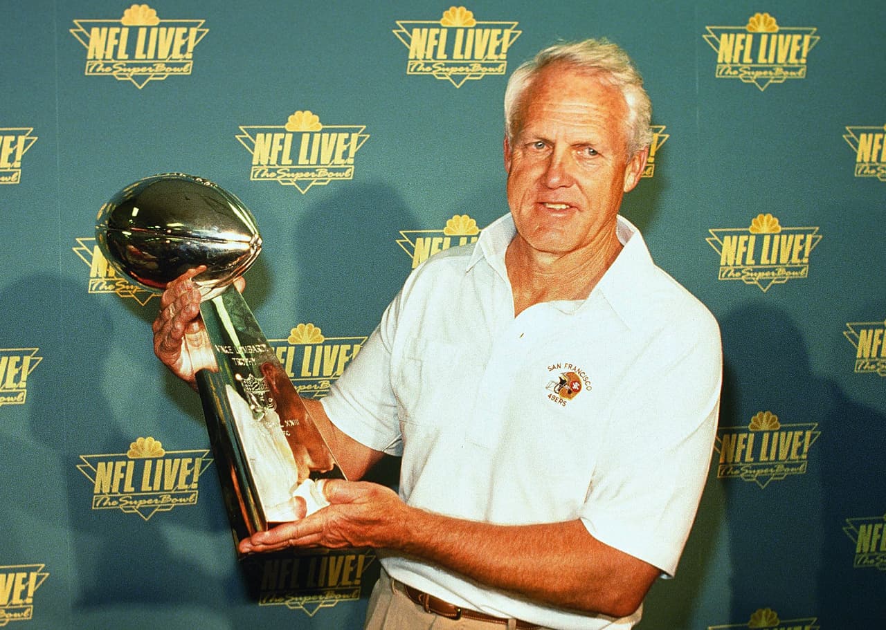 El último partido en la carrera del legendario coach Bill Walsh. Decía adiós luego de 10 fructíferas temporadas con los San Francisco 49ers donde ganó 3 veces el Super Bowl.