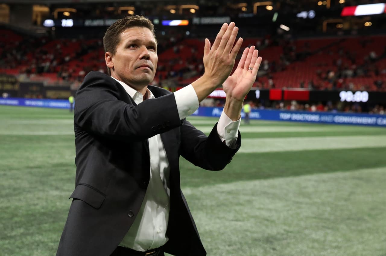 El entrenador sudafricano Alan Koch tiene al debutante FC Cincinnati en las primeras posiciones de la Conferencia Este. En su banco de suplentes estarían Nick Rimando (RSL), Greg Garza (CIN), Jack Elliott (PHI), Carlos Ascues (ORL), Eduard Atuesta (LAFC), Michael Barrios (DAL) y Diego Rossi (LAFC). (USA Today Images)